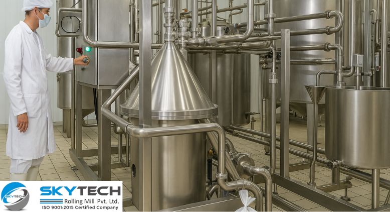 Stainless Steel Round Bars in the Food Processing Industry